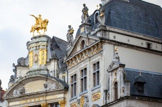 large historic building in belgium