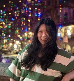 Ziyi Li, a graduate assistant at Texas Global, hopes to return to China to work in education.