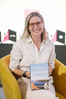 Erika Bsumek, history professor in the College of Liberal Arts, presented her book, “Foundations of the Glen Canyon Dam,” analyzing the historical, political and social context of the controversial structure on the Colorado River in Arizona.
